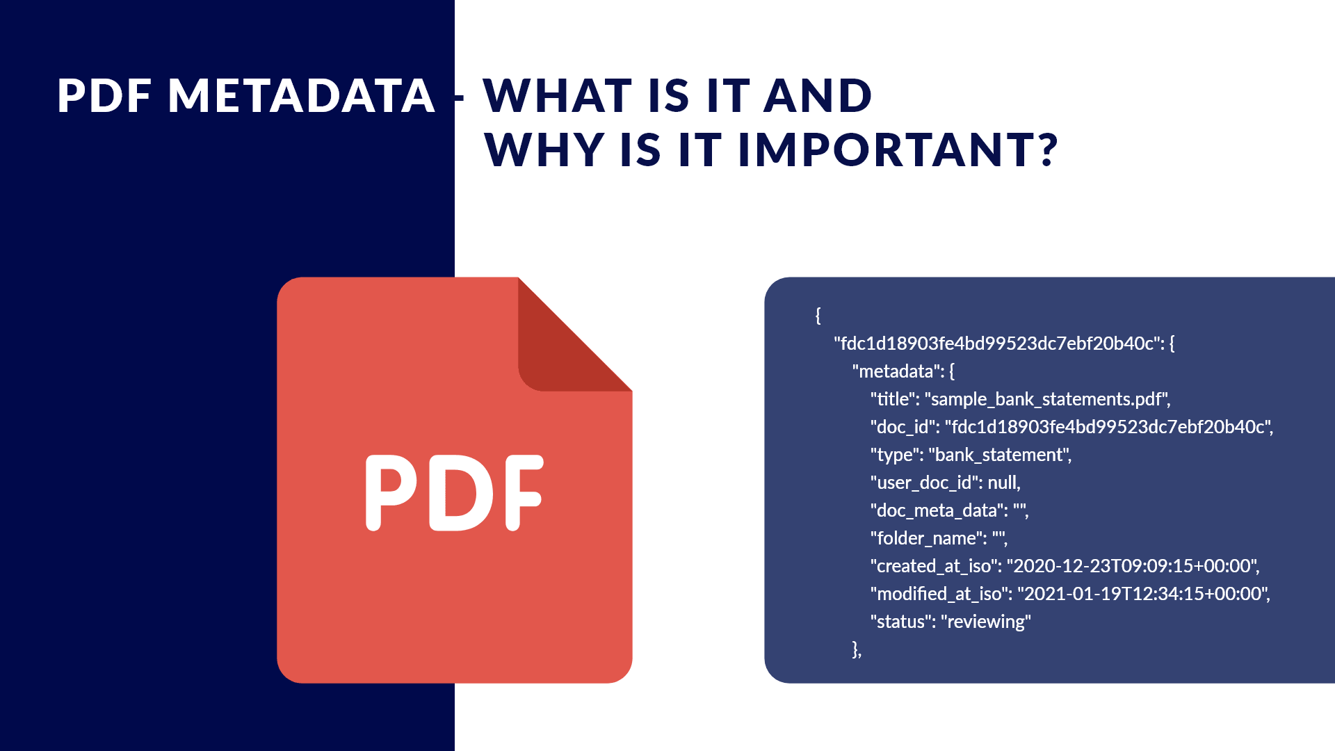 A Quick Introduction to PDF Metadata, its Benefits, and Extraction