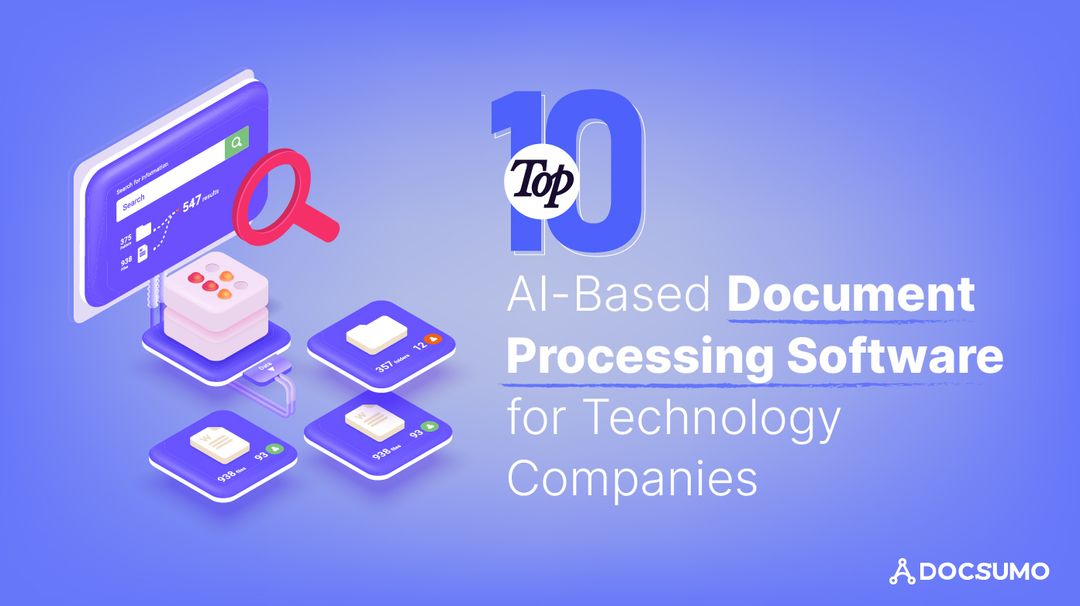 10 best AI-based document processing solutions for tech companies in 2023