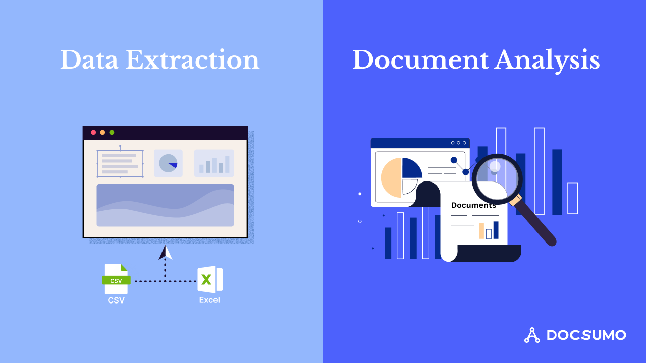 Data Extraction vs Document Analysis: A Comparative Guide