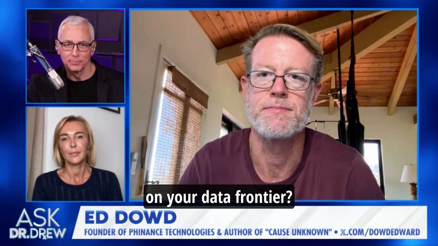 Ed Dowd drops alarming new data