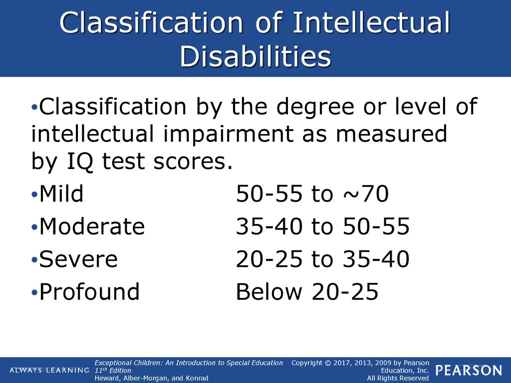 Is intellectual disability based on IQ?