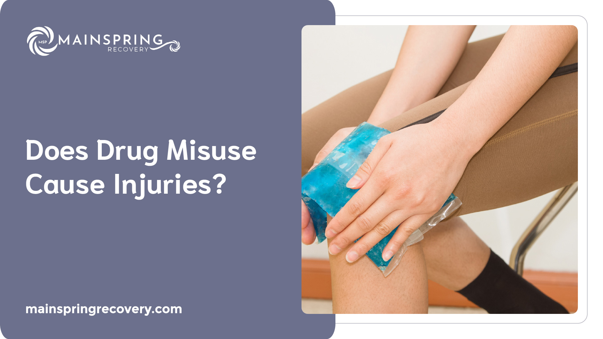 Does Drug Misuse Cause Injuries?