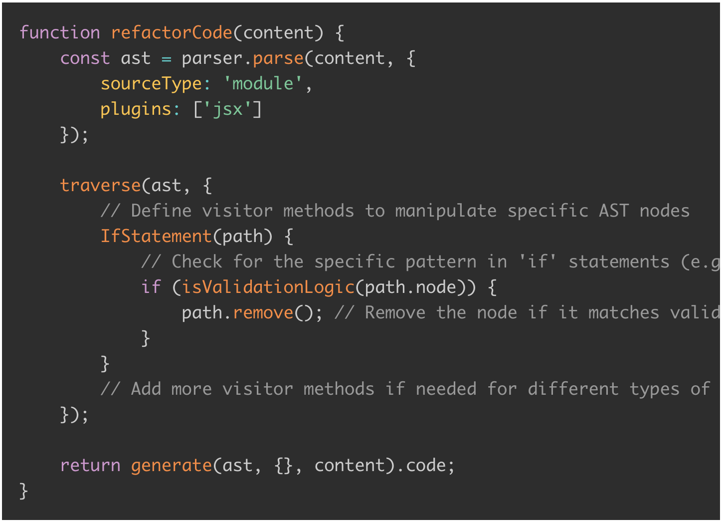The Augmented Human Being: Large JavaScript File Refactoring Experience ...