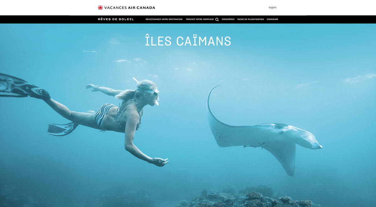 Îles Caïmans Rêves de Soleil Vacances Air Canada