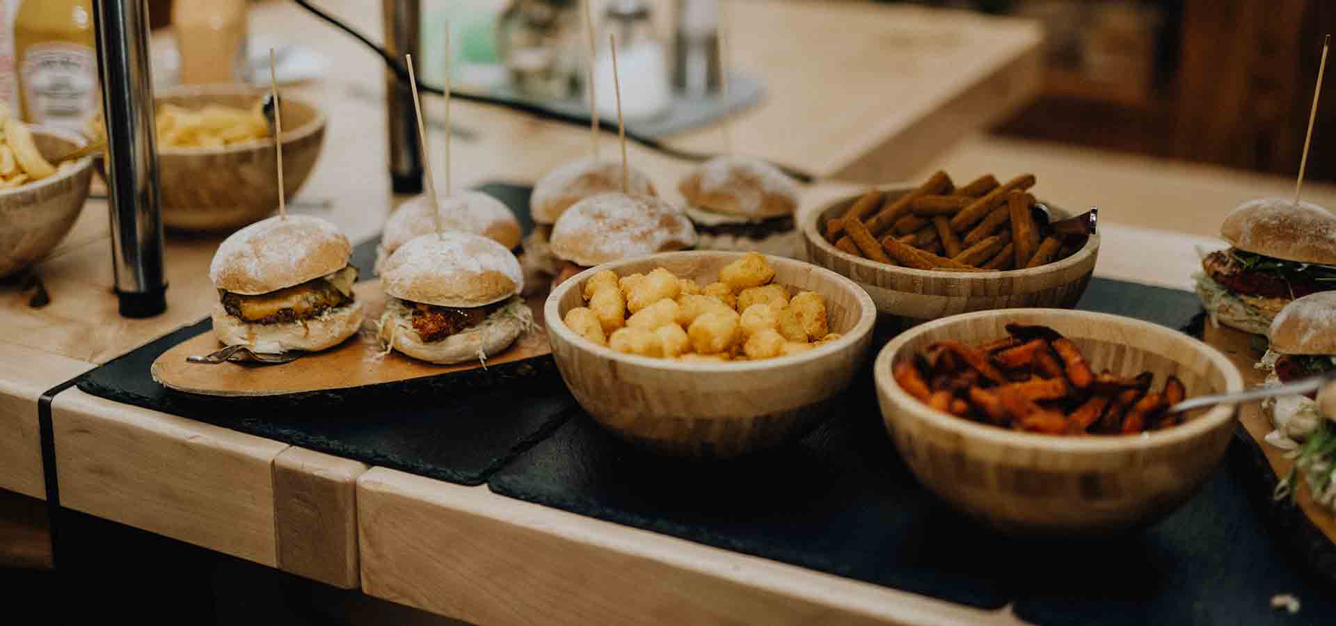 Fingerfood und mehr bei Burger Night