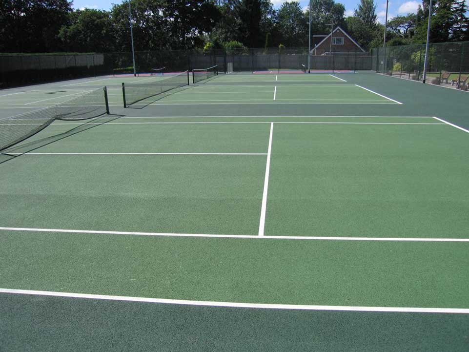 Tennis Court Installation Project