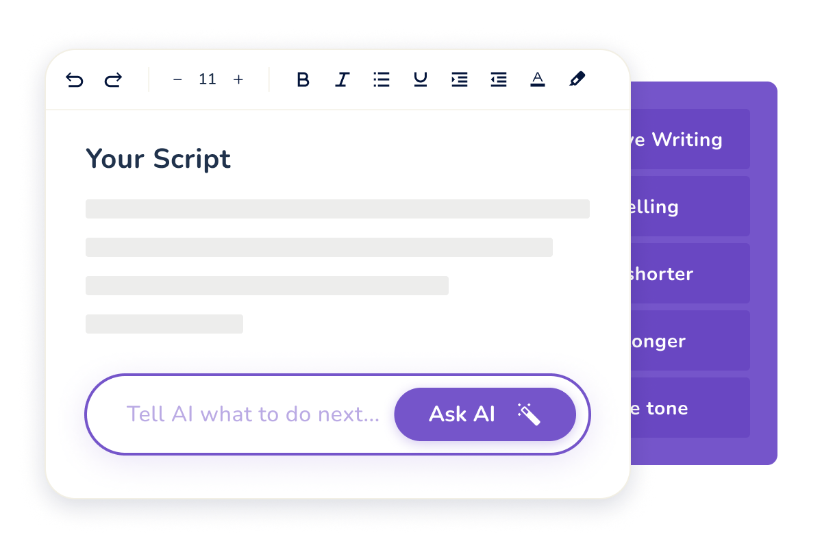 Youtube Script Generator | Maekersuite