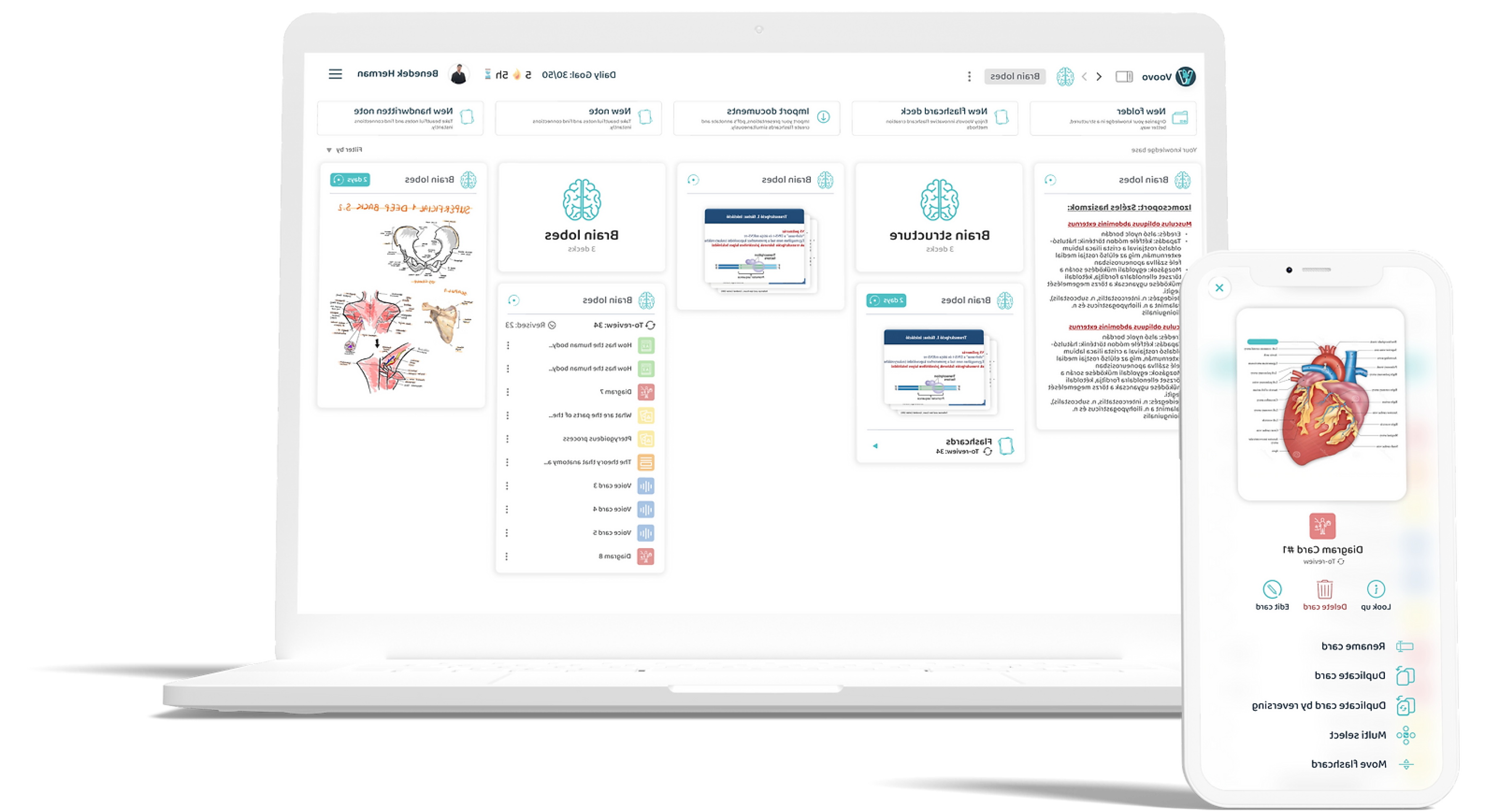 sync across laptop and phone image