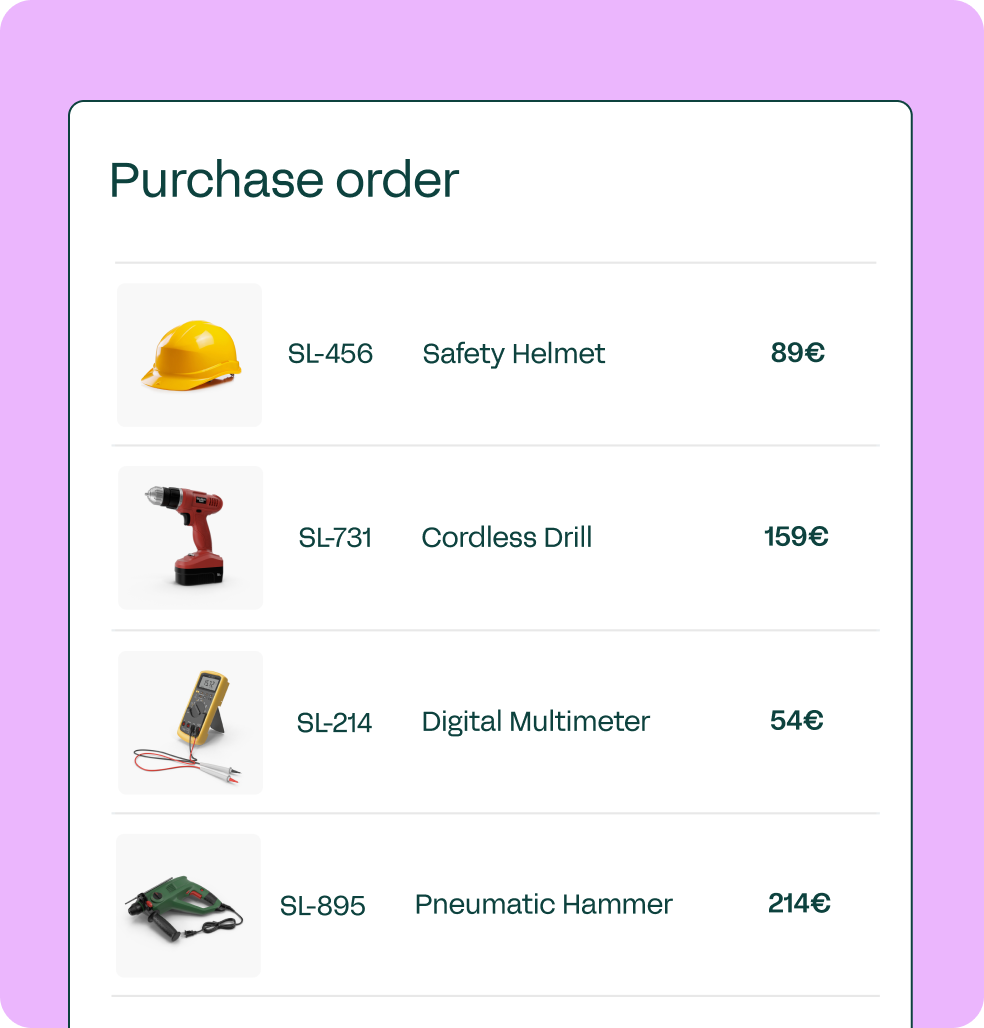 Instant Product Catalogs Sales Layer