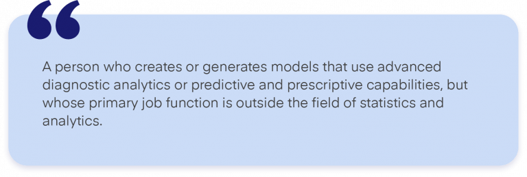 Citizen Data Scientists How Everyone Can Make Sense of Data