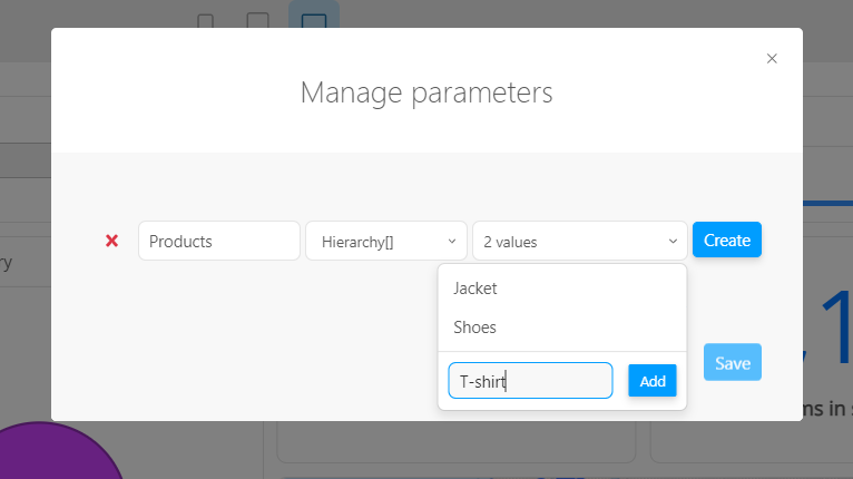 Using parameters in Luzmo to decide which user can see which data in their dashboard