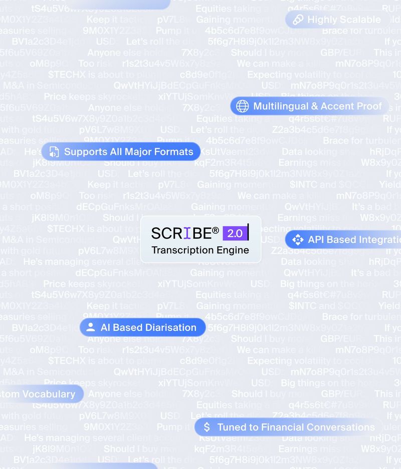Scribe® 2.0 | Transcription Engine