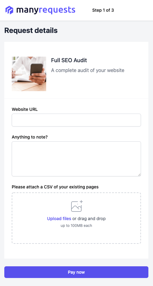 What Is a Service Intake Form & How To Create One [Guide] - ManyRequests