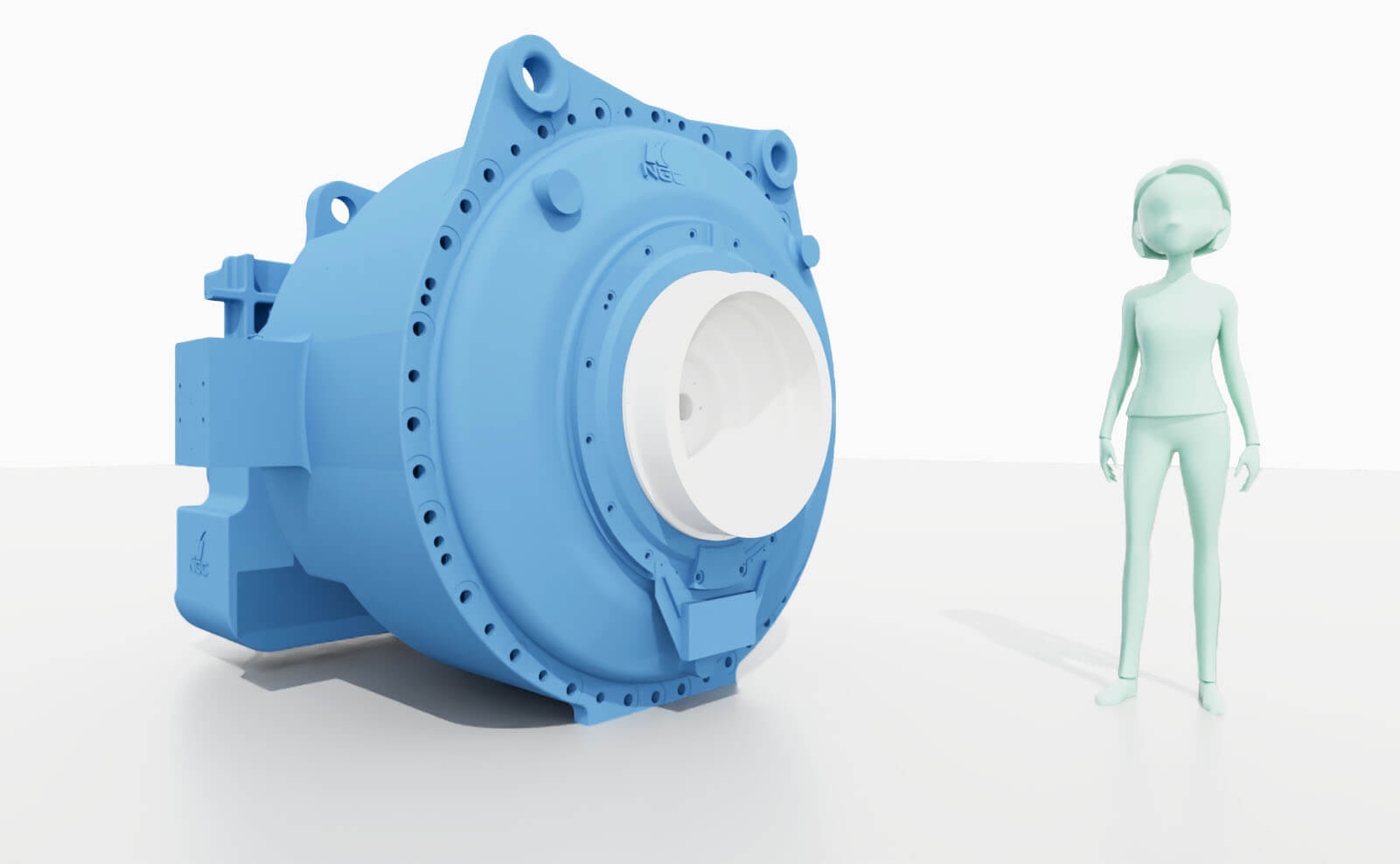 Comparison of NGC’s 4 MW class gearbox with a human being