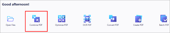 ’Combine PDF’’ - How To Combine PDF files