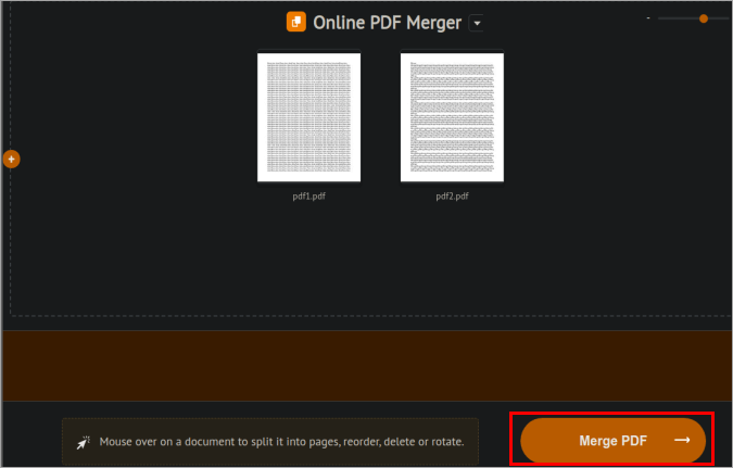 Merge PDF