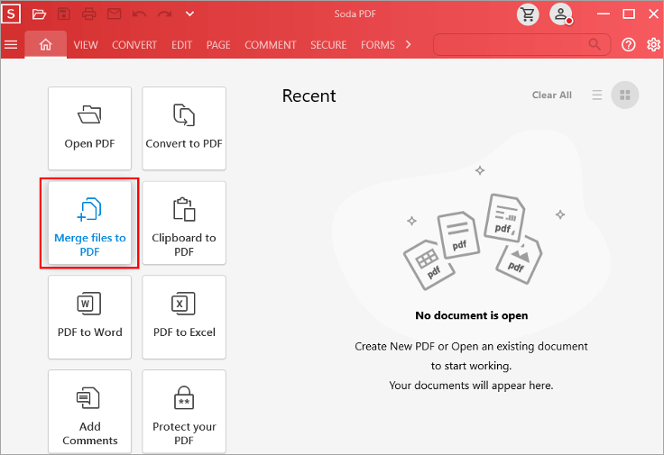 Merge files to PDF - How To Combine PDF files