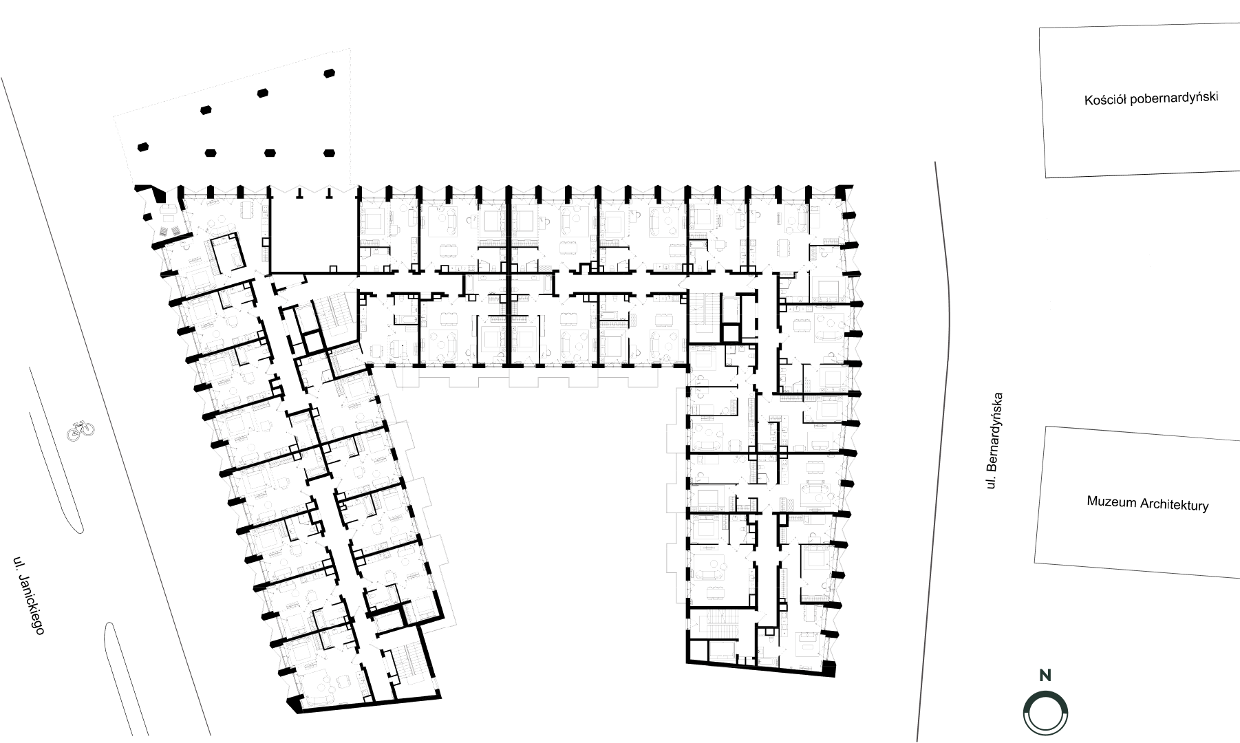 Apartamenty we Wrocławiu w Centrum Miasta Piętro 1 Bernardyńska 4