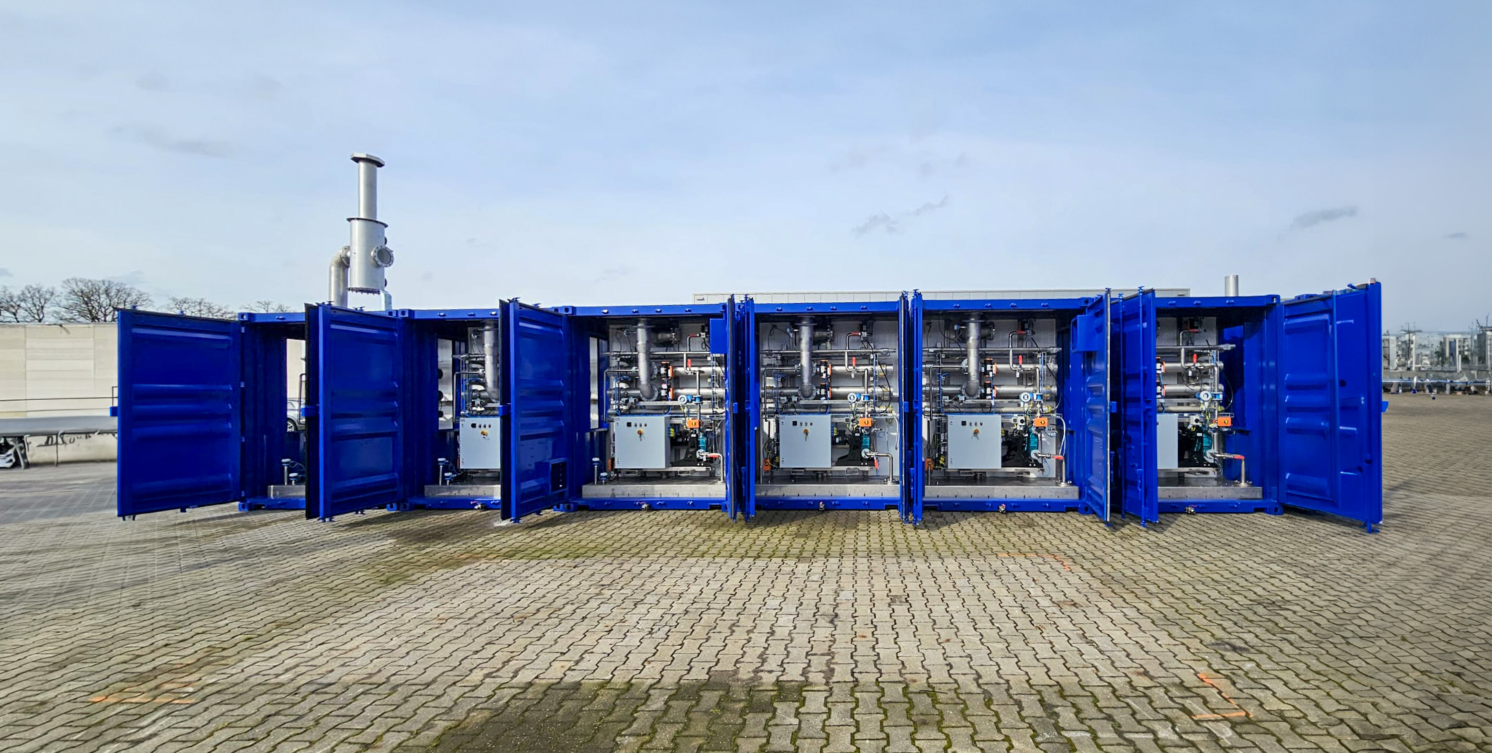 Transportable Biogas Unit