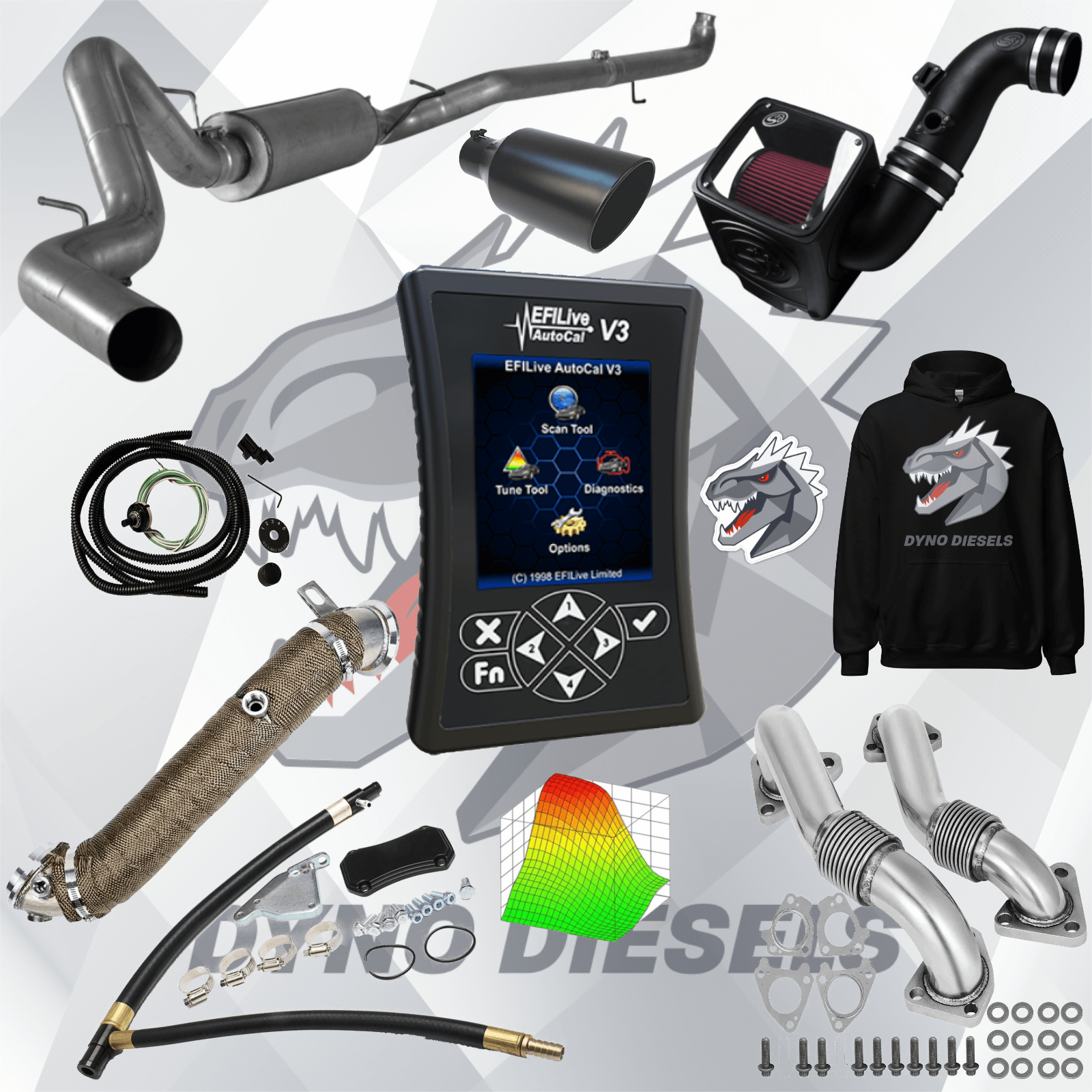 DPF DEF EGR EFI LIVE Delete Kit 20112016 Chevy / GMC Duramax