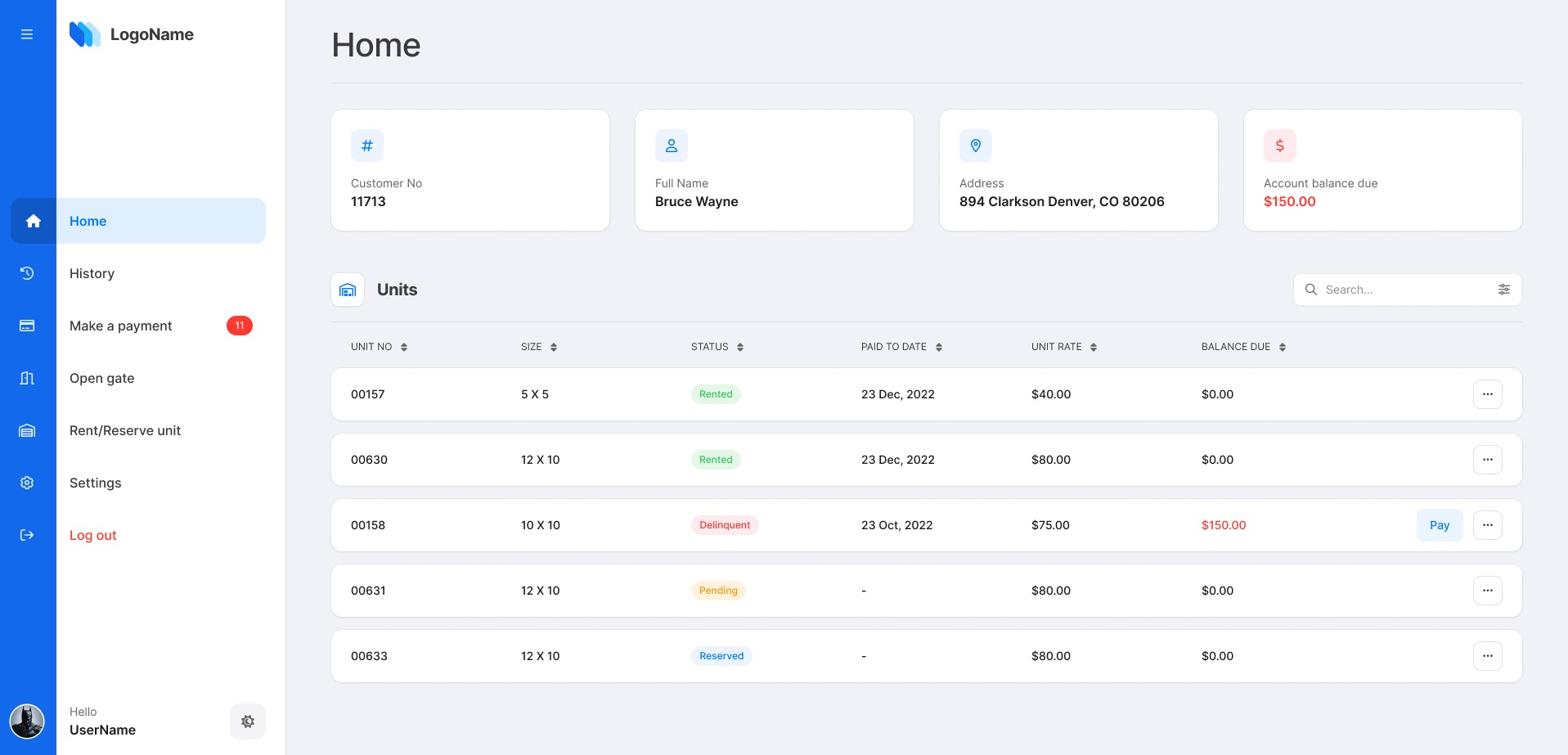 Sentinel Systems Self Storage Management Software