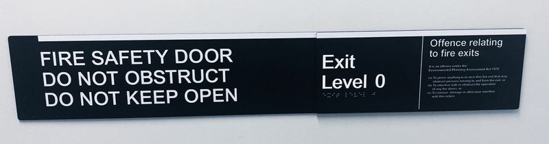 Statuatory Signs Signscape | Statutory signs