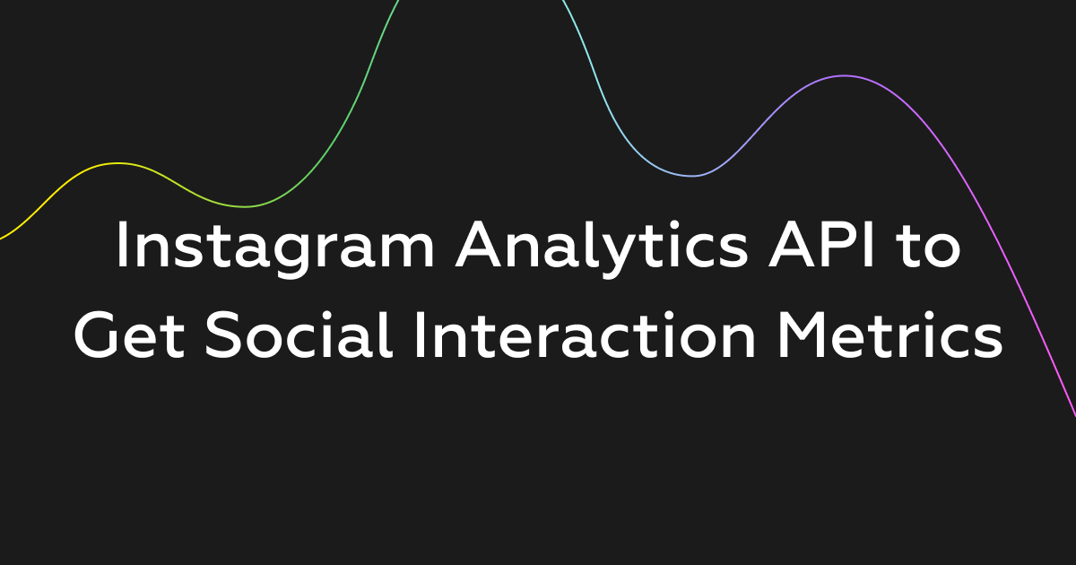 Instagram Analytics API Comprehensive Overview Data365.co