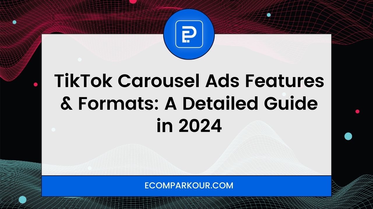 TikTok Carousel Ad with multiple product images