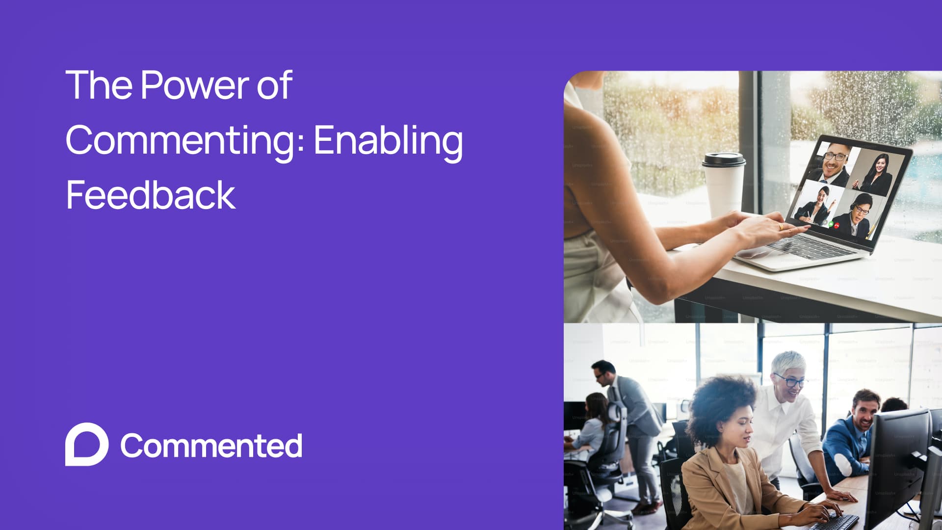 The Dynamics of Commenting and its Role in Enabling Feedback