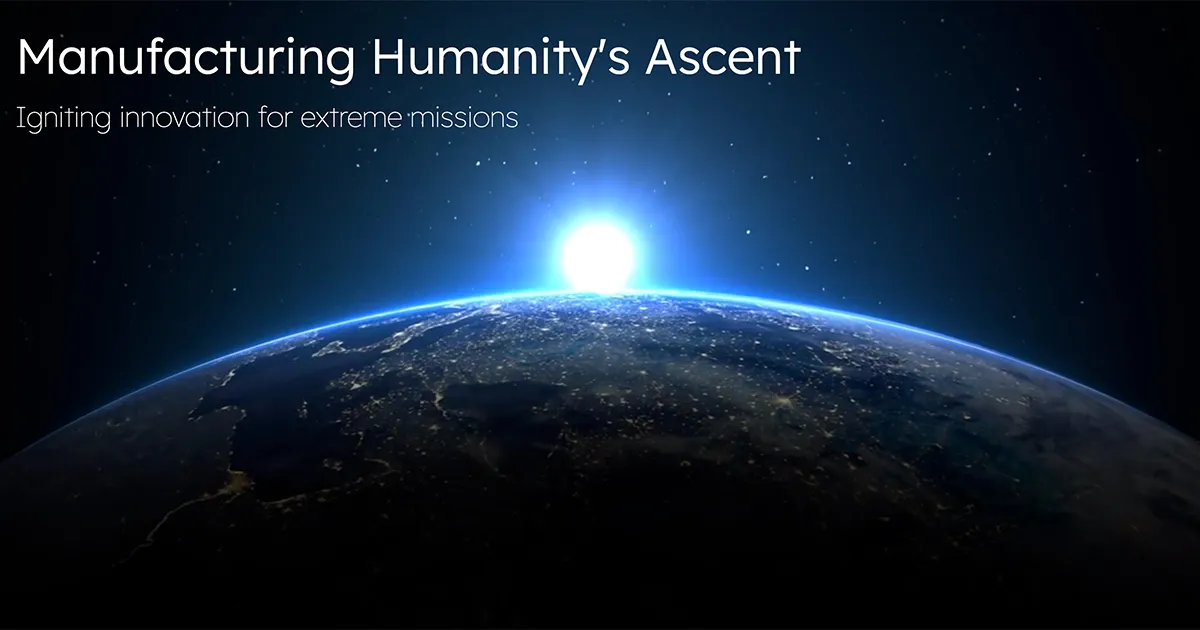 Canopy Aerospace Manufacturing Humanity's Ascent