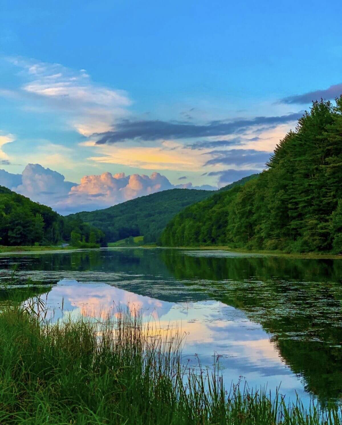 Weatherhead Hollow Pond Guilford, Vermont GoXplr