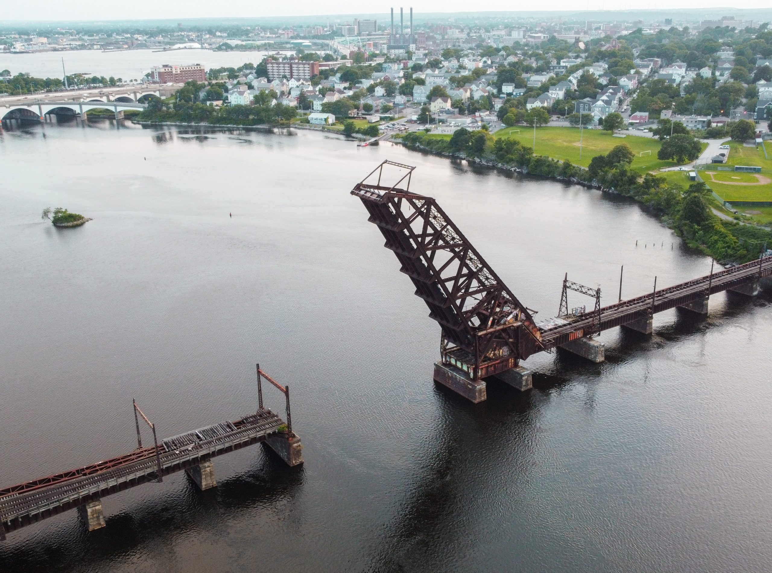 Crook Point Bascule Bridge Providence, Rhode Island GoXplr