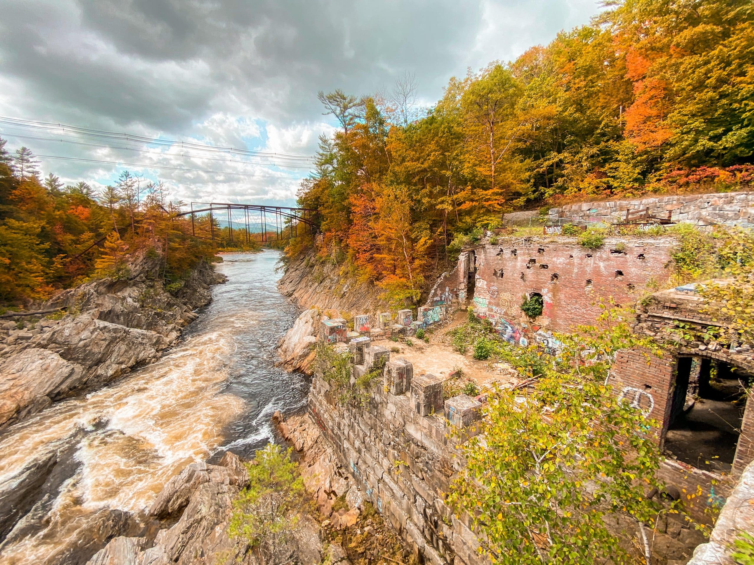 Livermore Falls Mill Campton, New Hampshire GoXplr