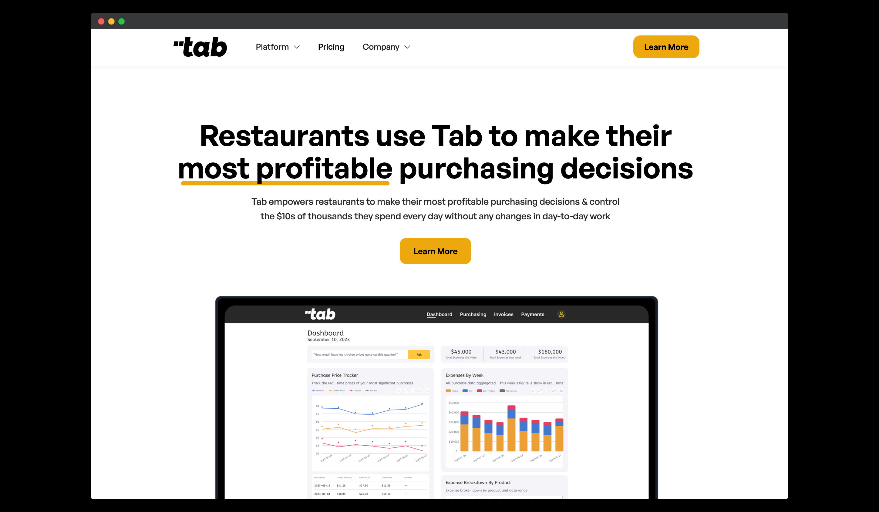 Tab Commerce Spend Control Platform Built for Restaurants