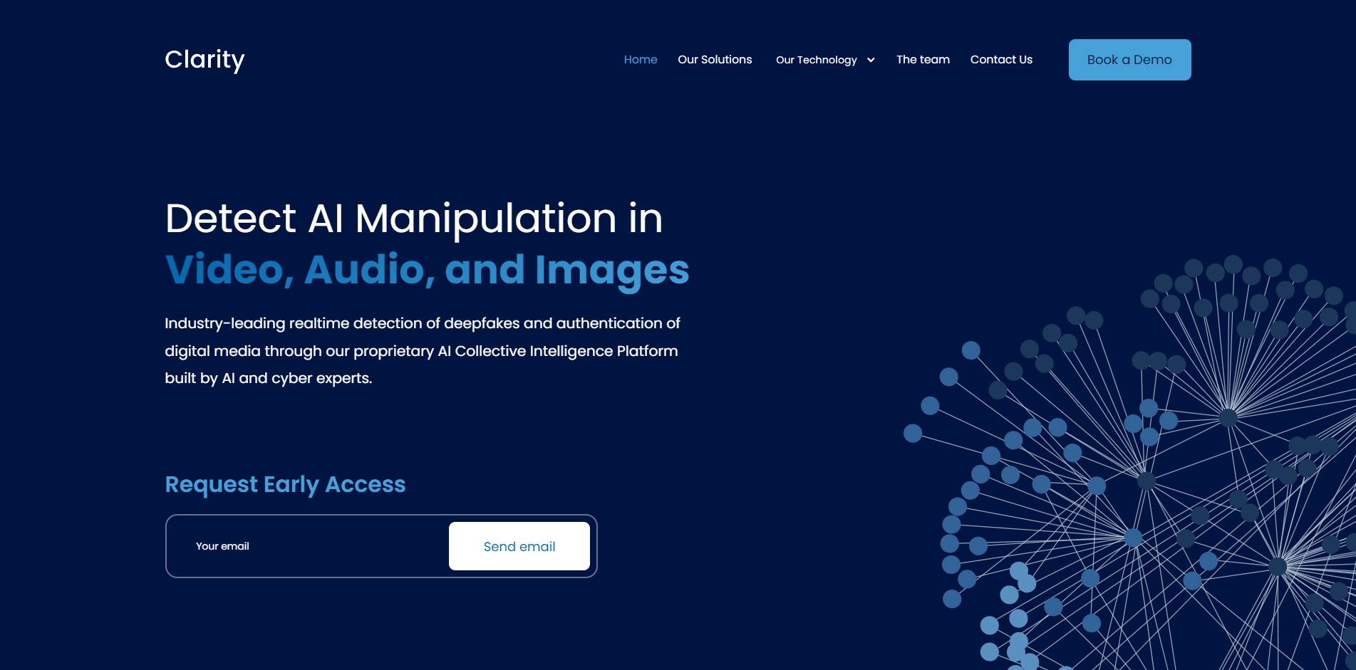 Clarity - Detect AI Manipulation in Video, Audio, and Images