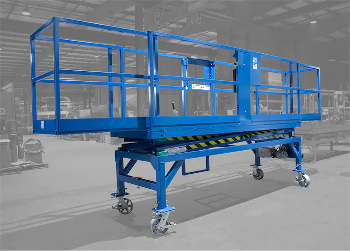 Work Catch Manually Positioned Scissors Lift LPI, Inc.