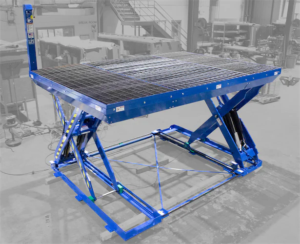 Adjustable Height Scissor & Paint Booth Floor Lift LPI, Inc.