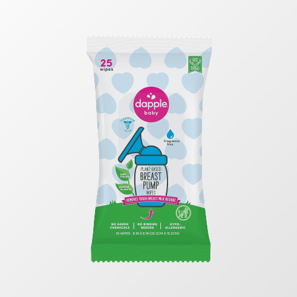 Breast Pump Wipes by Dapple Baby
