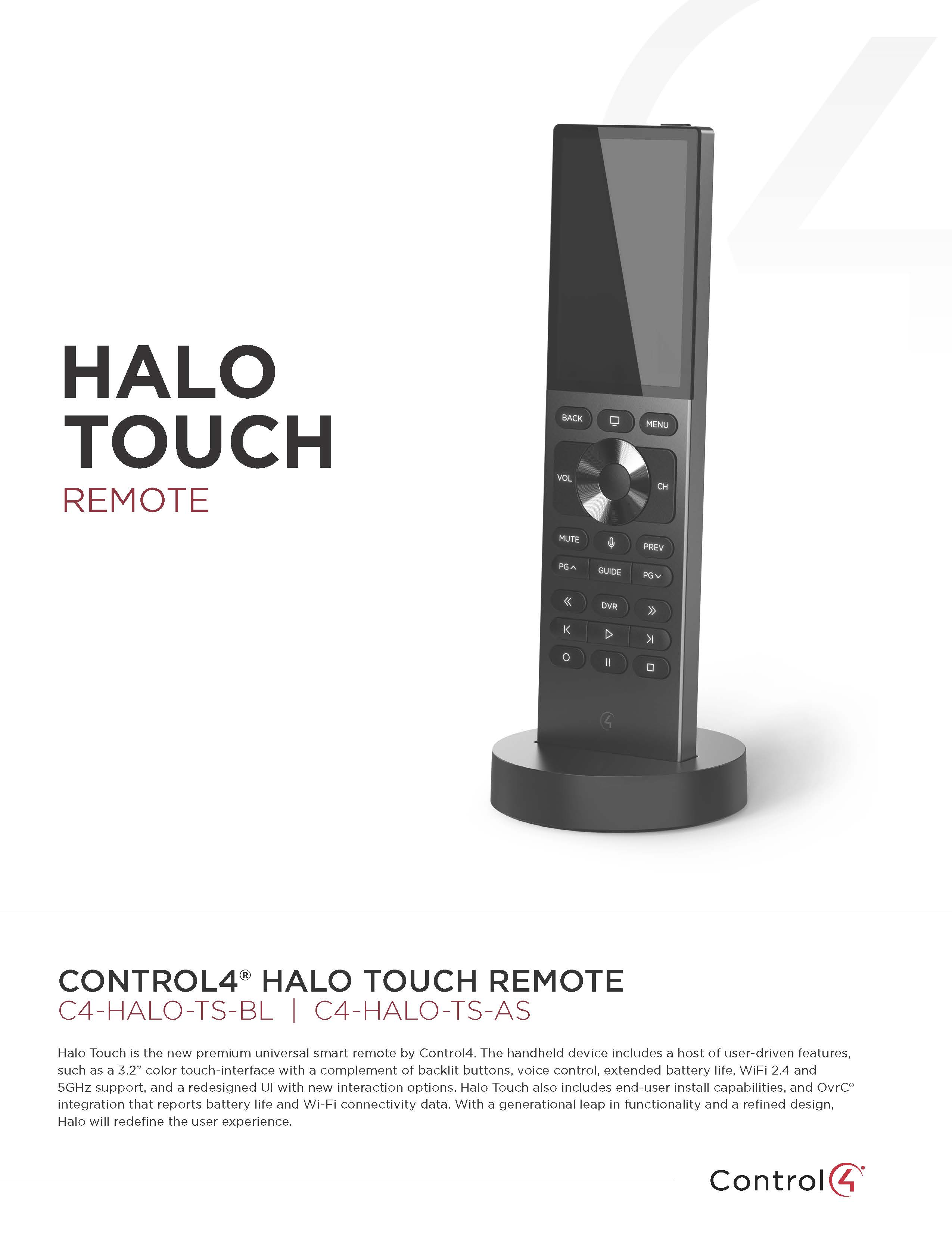 Halo Touch Remote