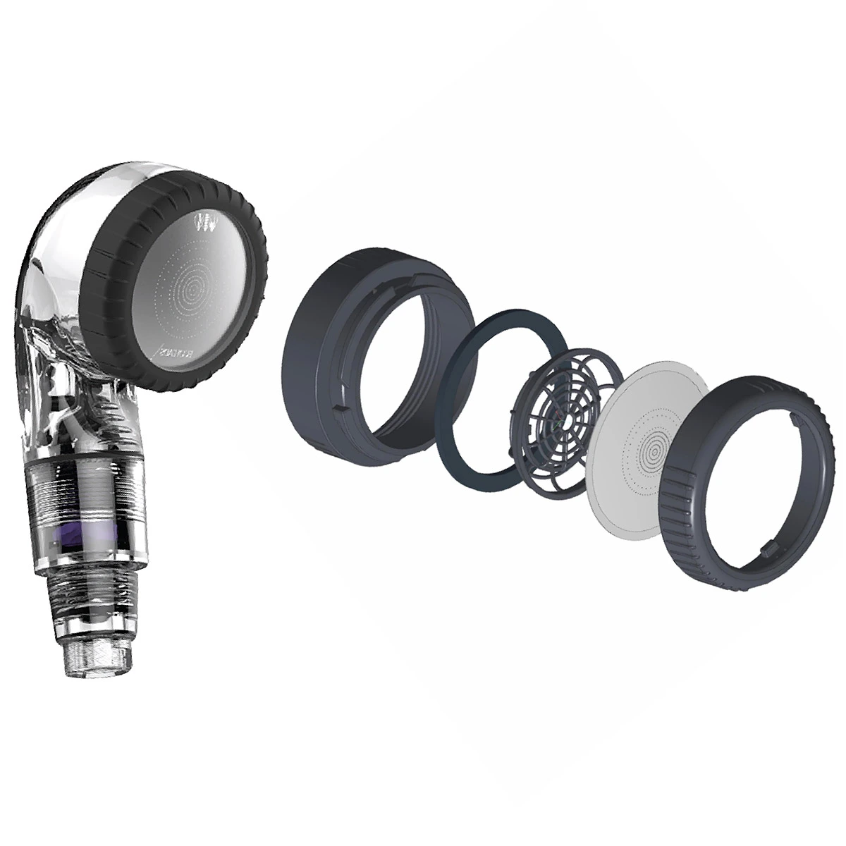 Ecoheads Friendly Showerhead Adapter Sustainability from P.O.D by