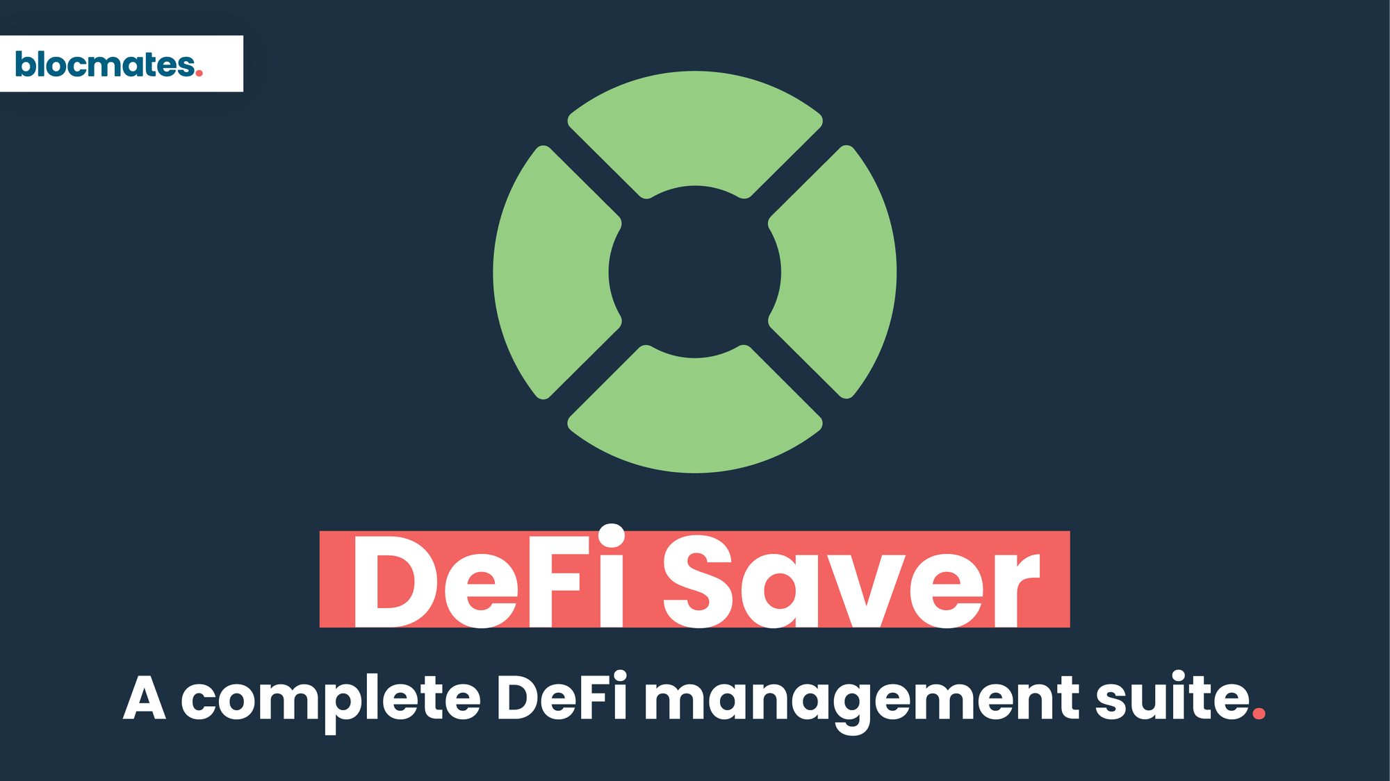 DeFi Saver A Complete DeFi Management Suite