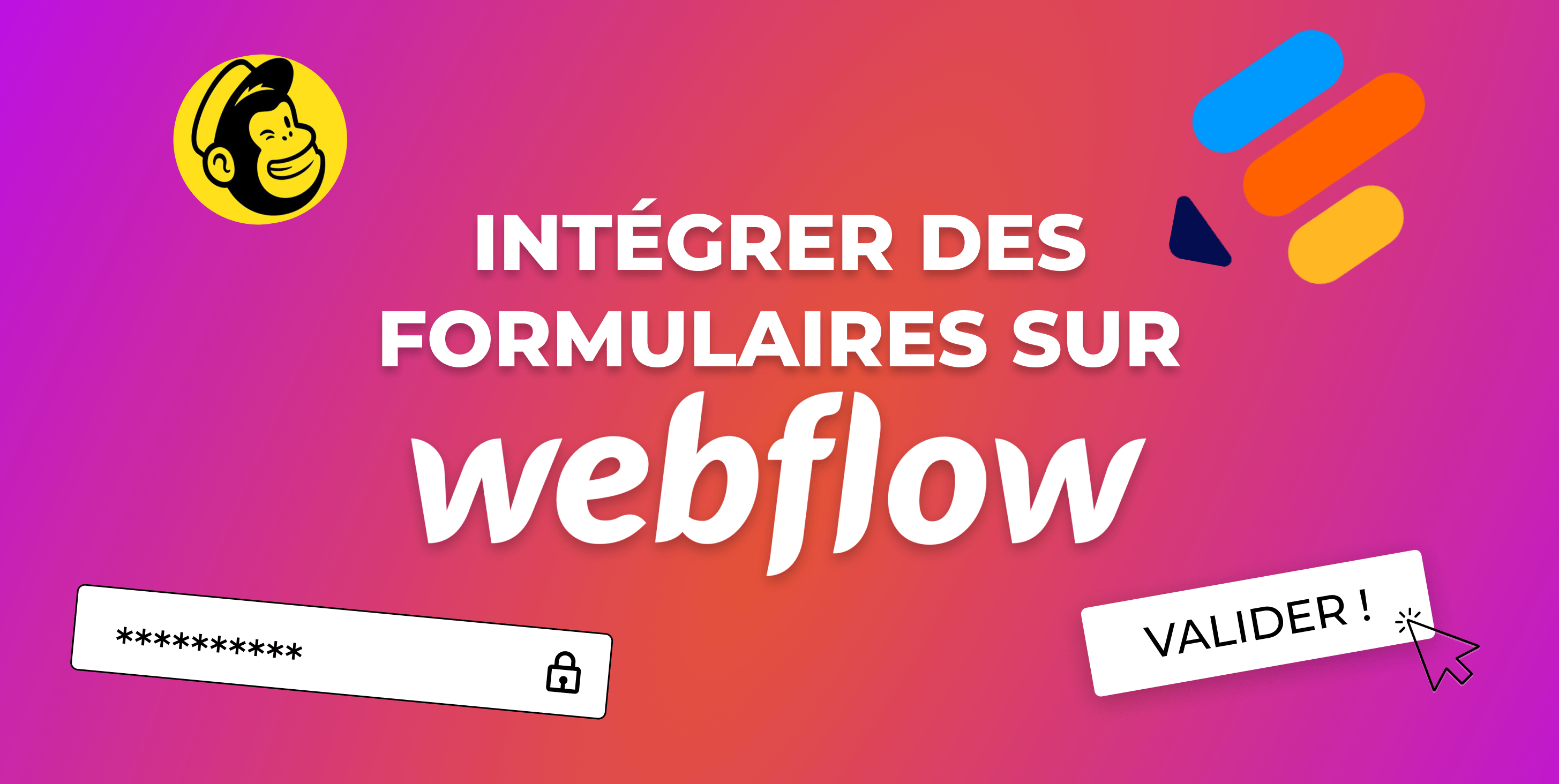 Intégrer des formulaires sur son site Webflow