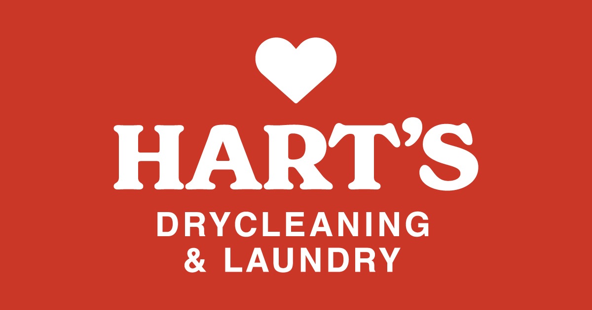 Harts Dry Cleaners — the finest in fabric care services for over 30 years.