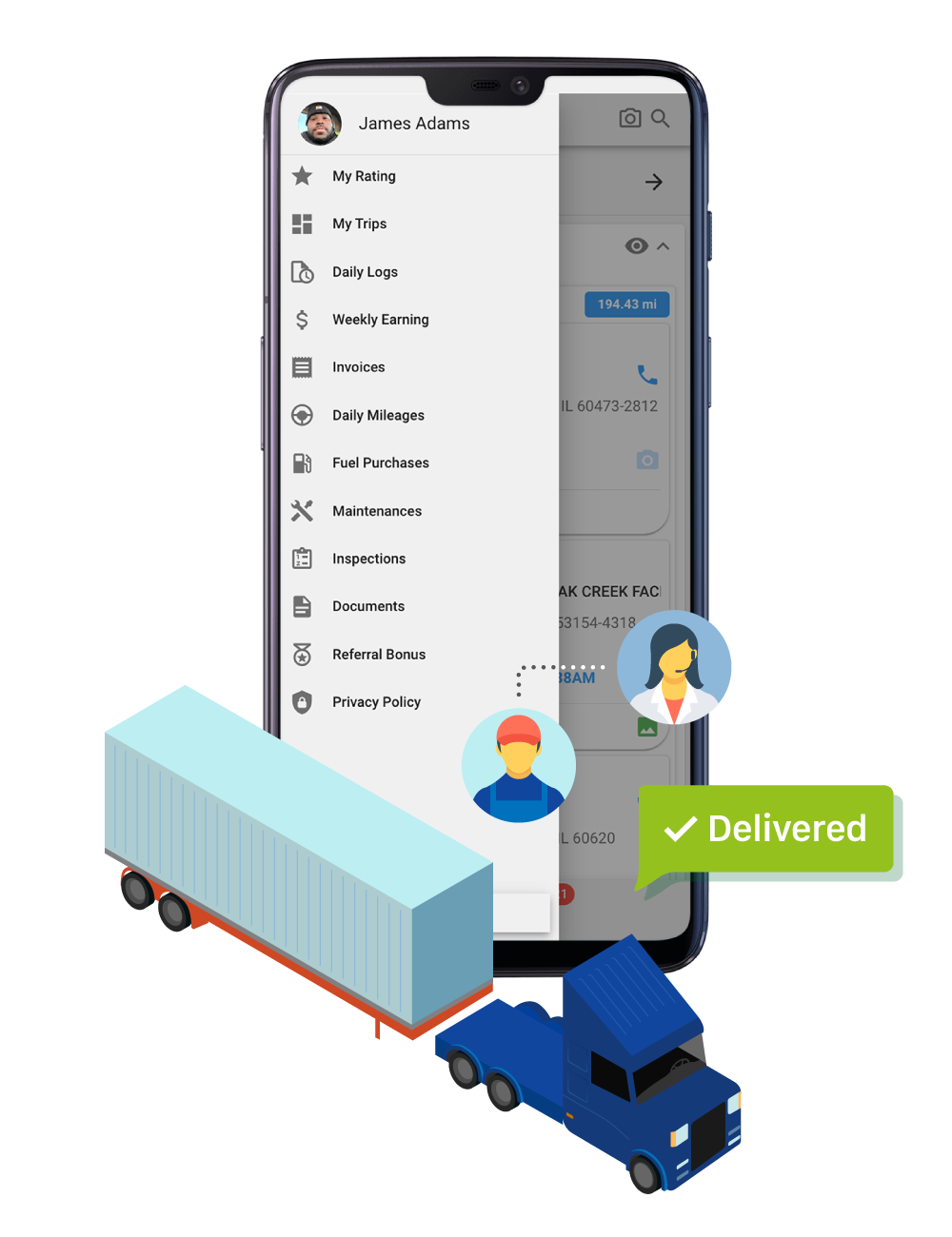 Intermodal Drayage Transportation Management Software | TruckerZoom