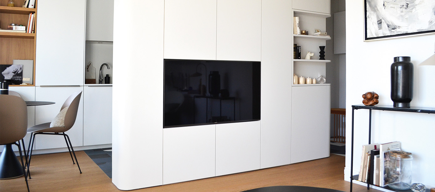 Rénovation d'un petit duplex par Caroline Rigal Architecture ...