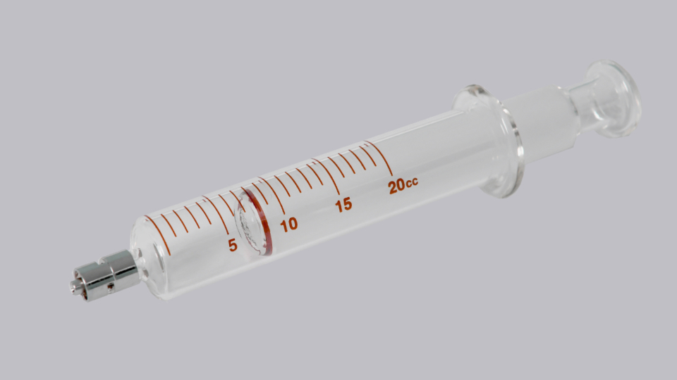 Reusable Glass Syringes Dyna Medical