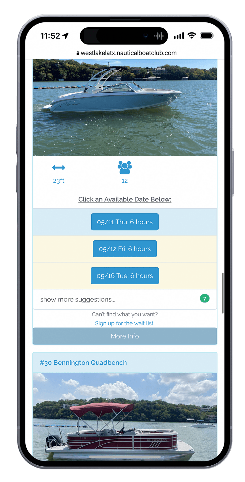 Nautical Boat Club Membership