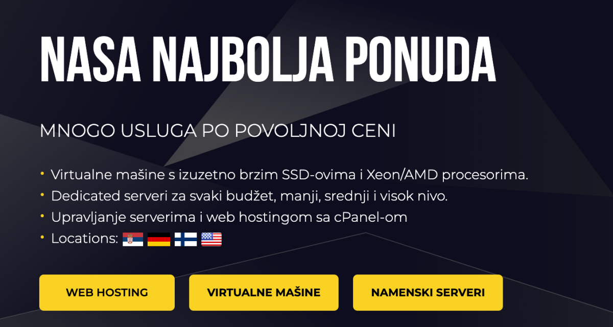BEENET Data - Mnogo IT usluga na jednom mestu po pristupačnim cenama.