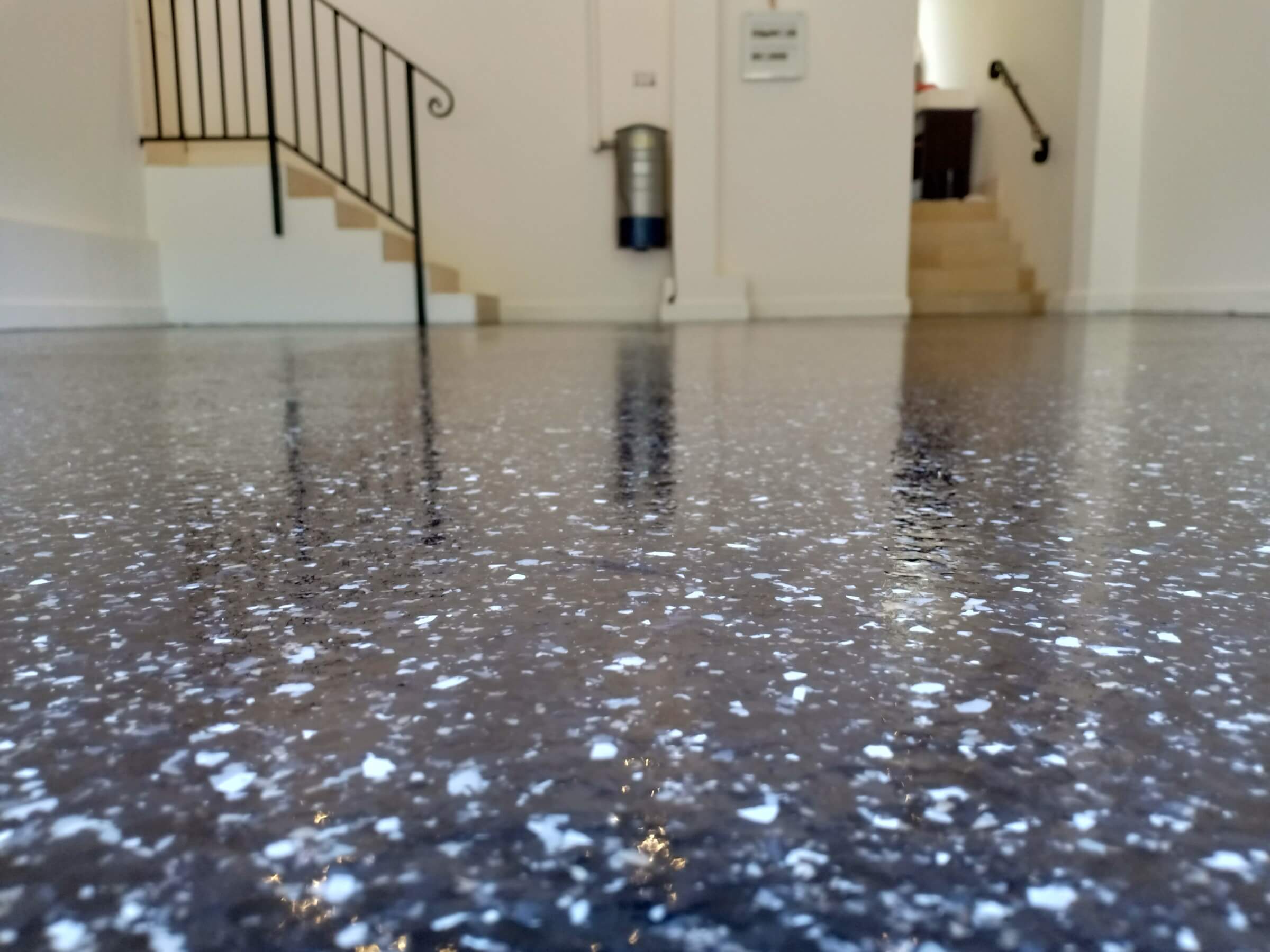 Epoxy Garage Flooring In Miami | Marbled Boss