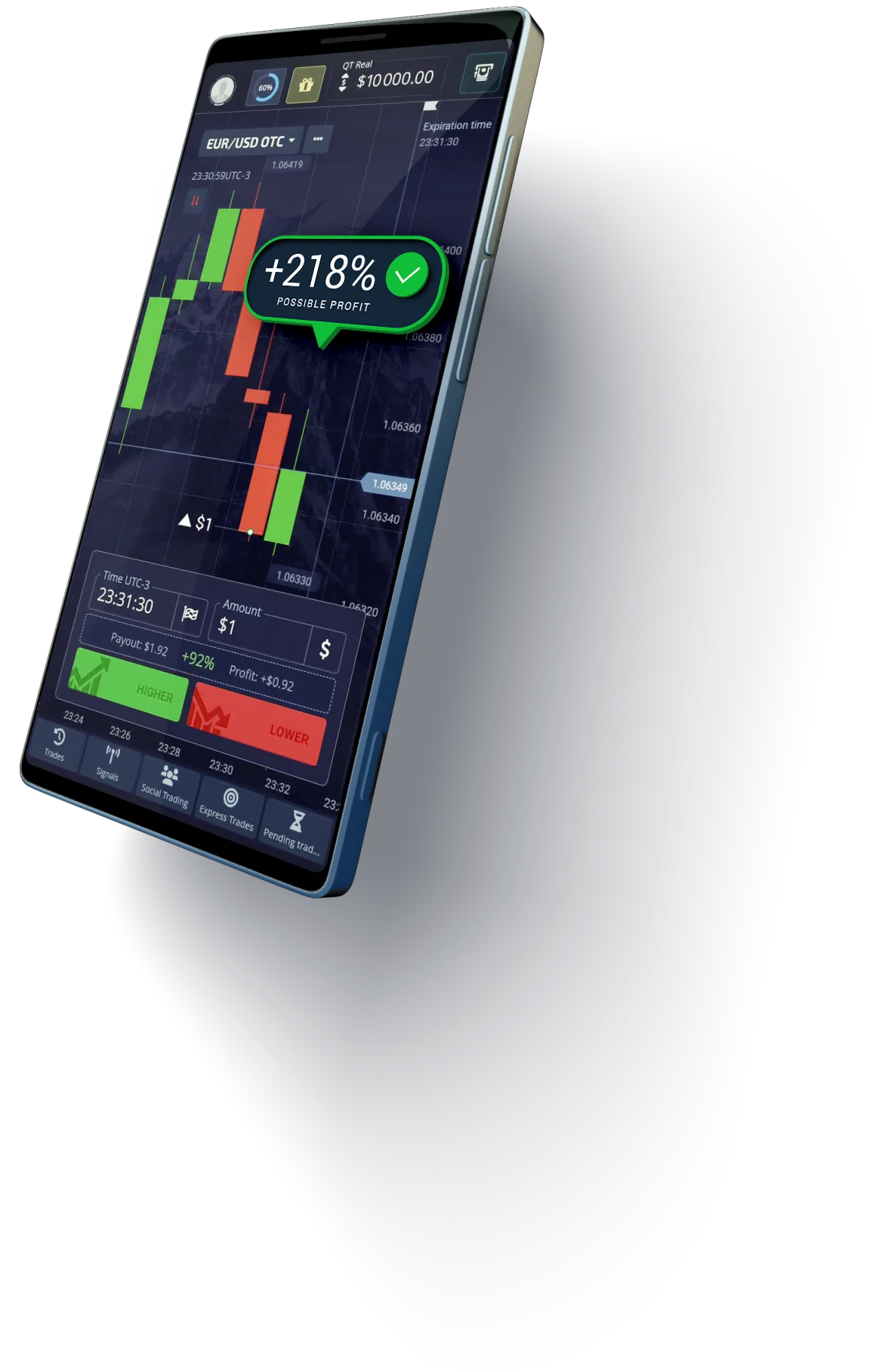 Pocket Option Broker in India Login, registration, copy trading